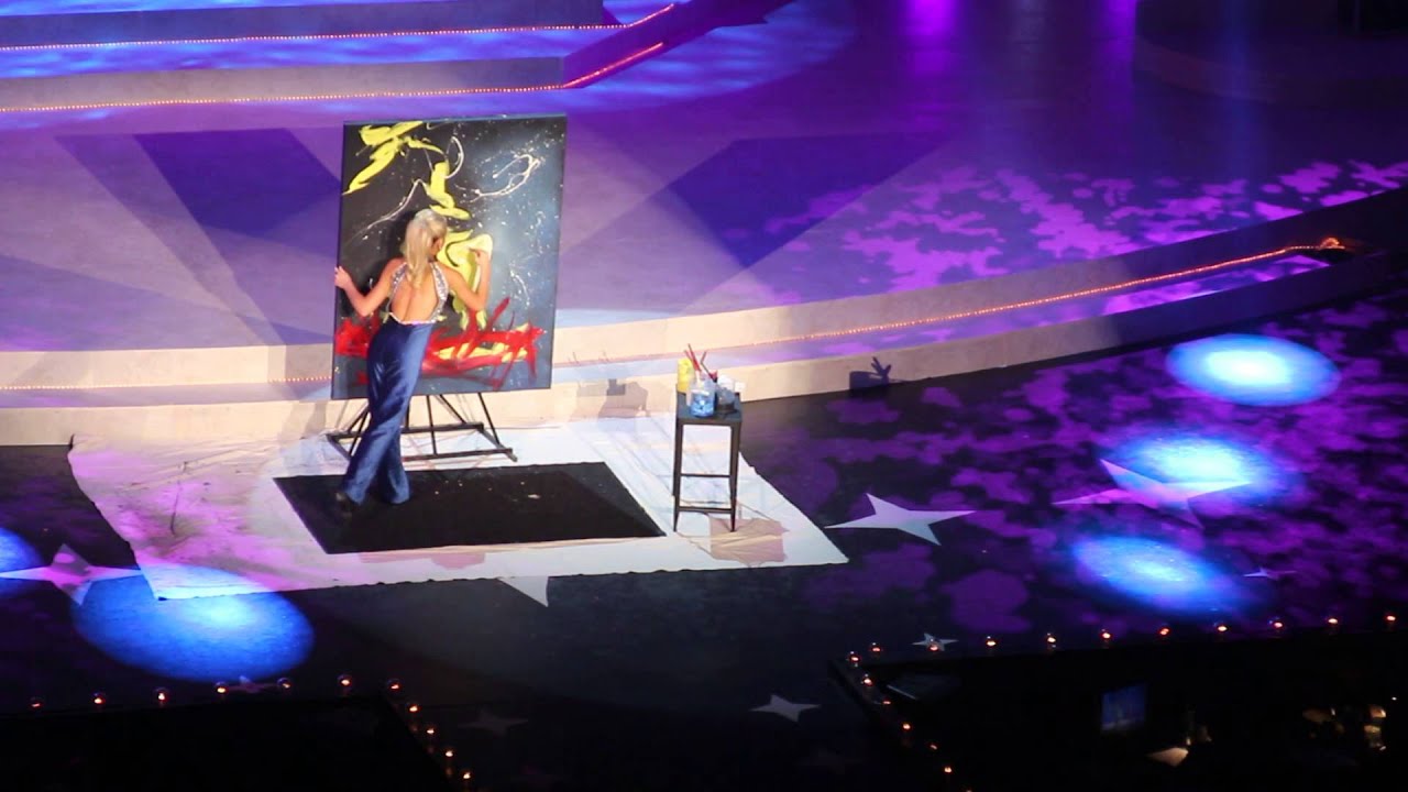 Speed painter at Miss Tennessee 2013