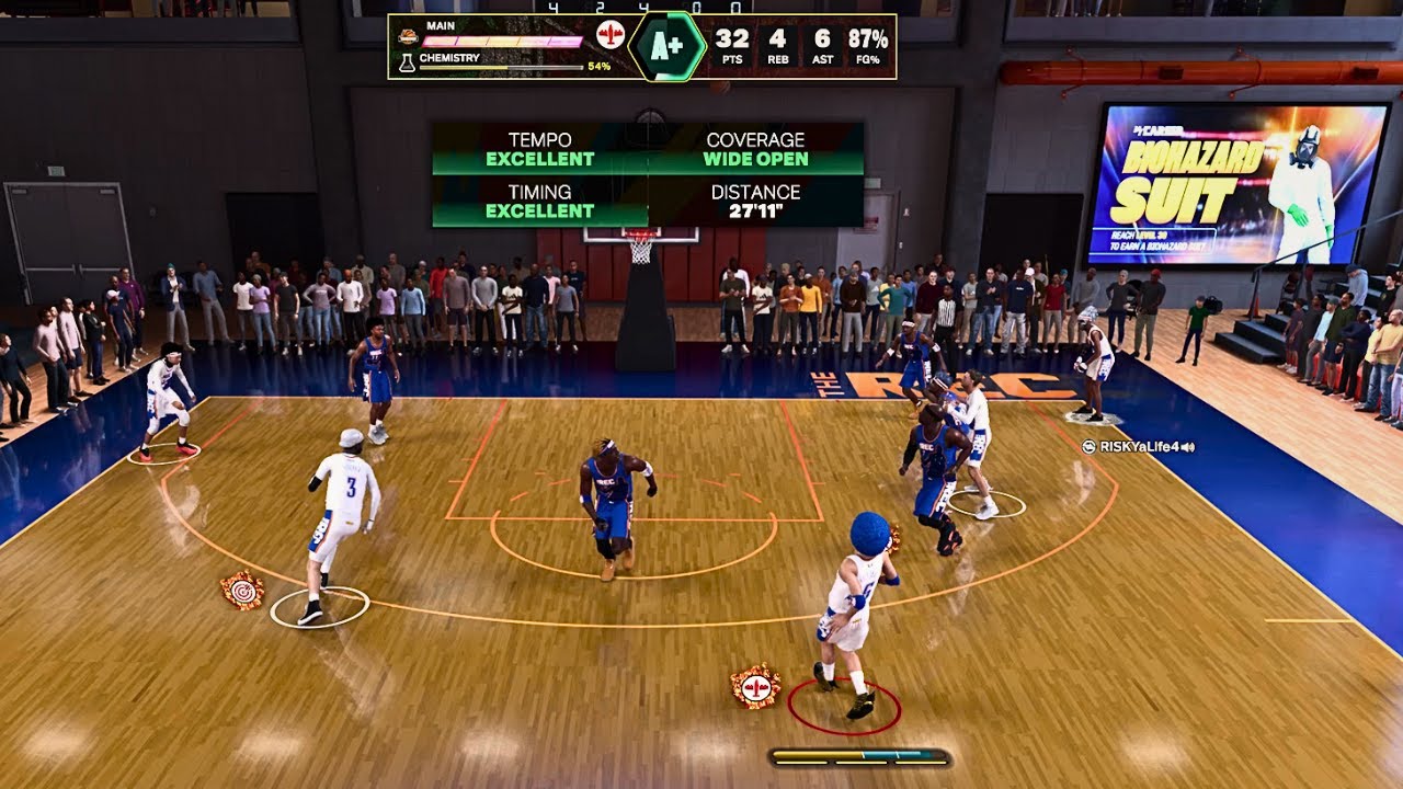 Я ПРИНЕС СВОЕГО 6'11 DEMIGOD на RANDOM REC NBA 2K26!