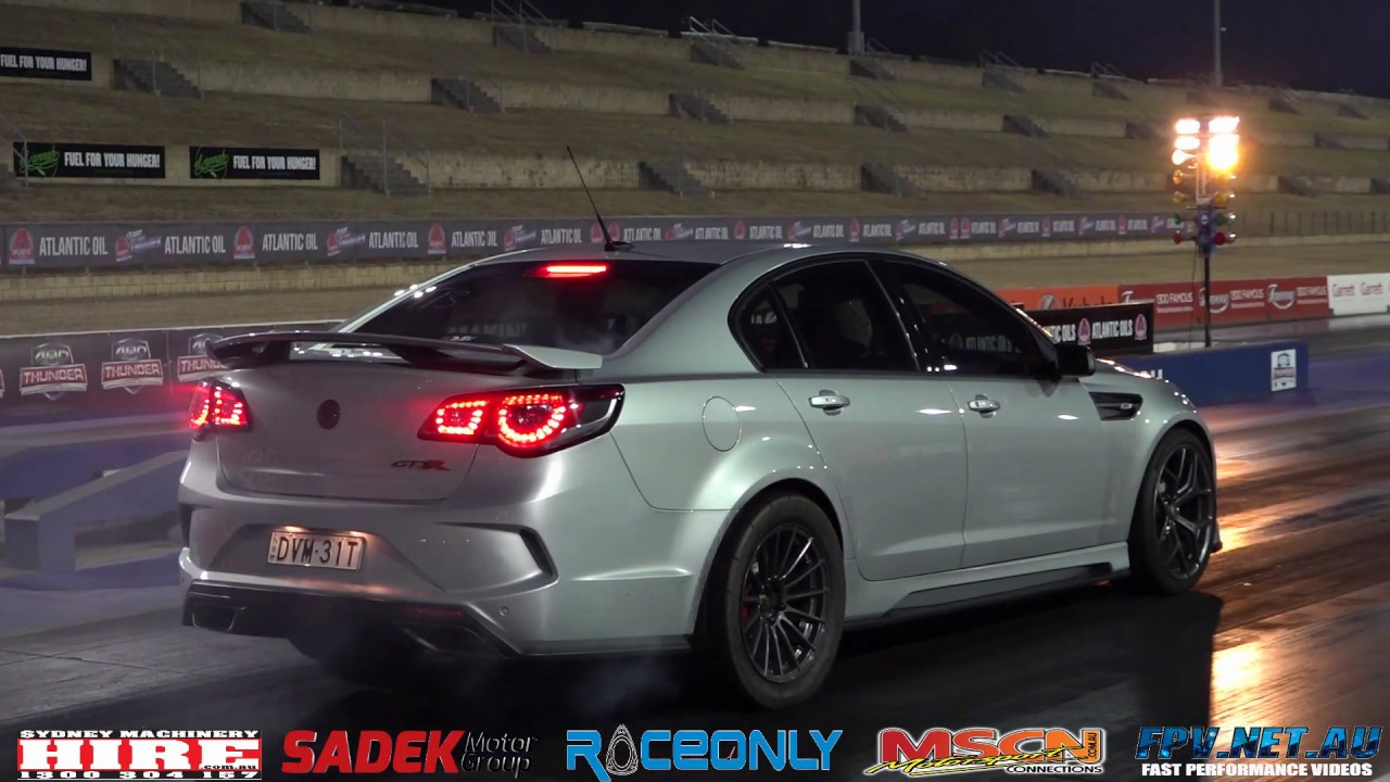 HSV VF GTSR 10.19 @ 137 MPH
