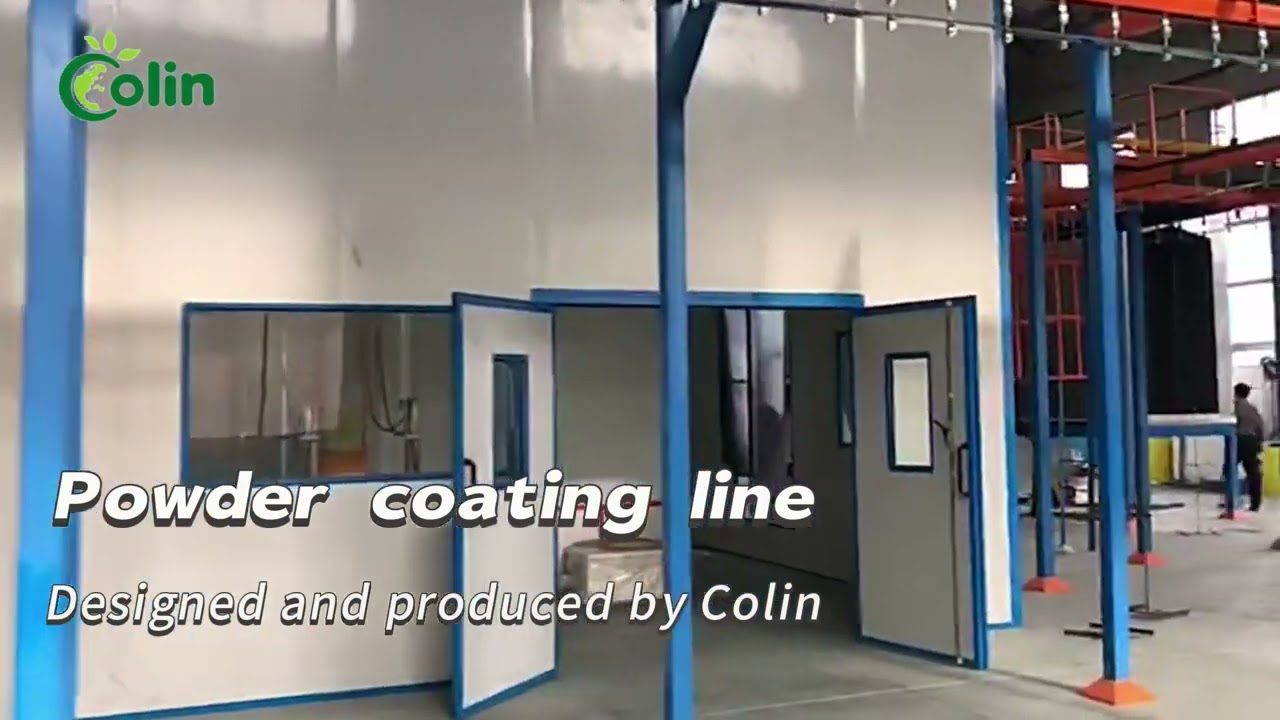 Fully Automatic Powder Coating Line for Metal Parts