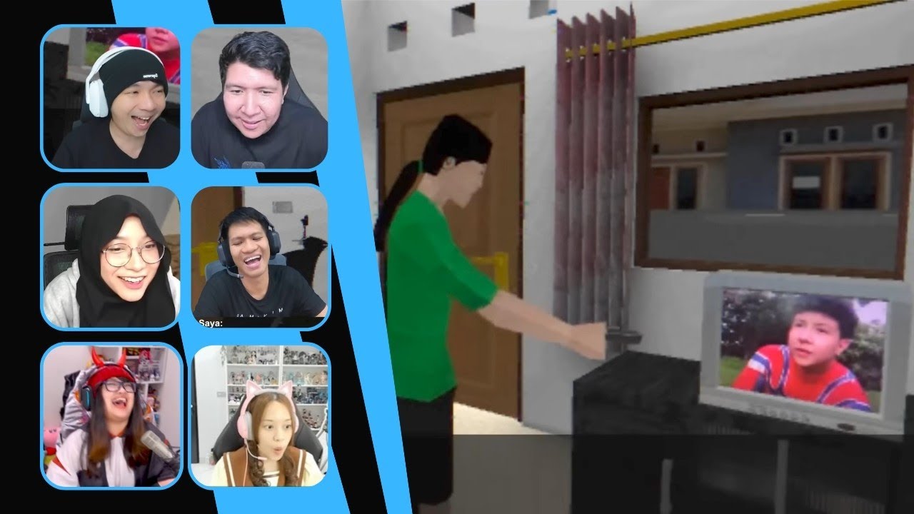(Reaksi Gamers) Ganteng Ganteng Basudara 🤣🤣 | Pikabuu Stop