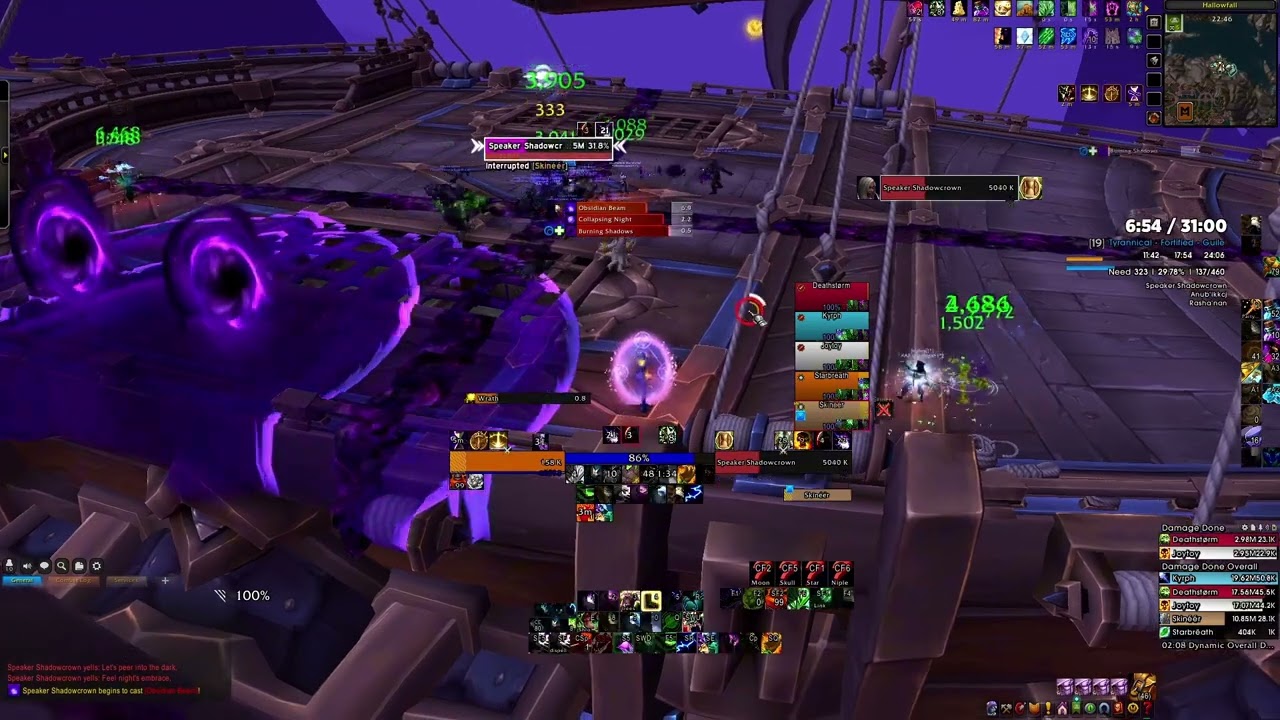 Dawnbreaker +19 | Resto Druid POV | Mythic+