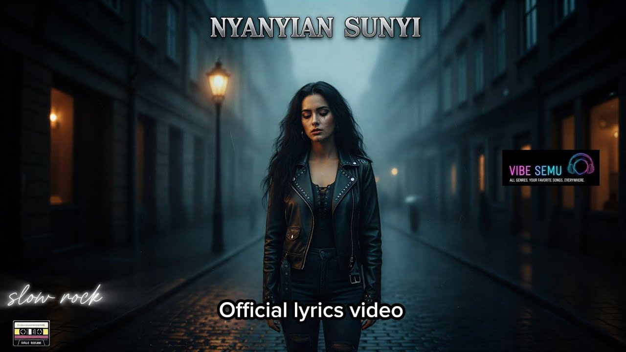 Slow Rock | Nyanyian Sunyi (Official Lyric Video) • Lady rocker 90s