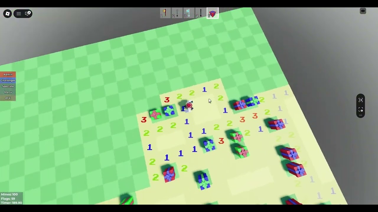 Blockerman's Minesweeper Disappearance (3*)