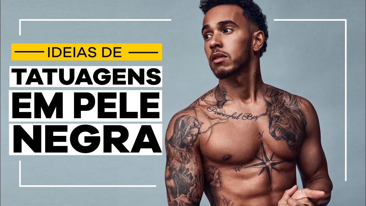 dicas para TATUAGEM EM PELE NEGRA (com Henrique Gnu) | Tatuagem Masculina 2024