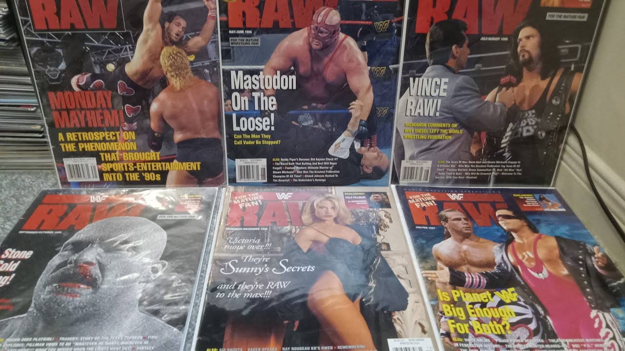 Jammer's Thoughts On The WWF Raw Magazines