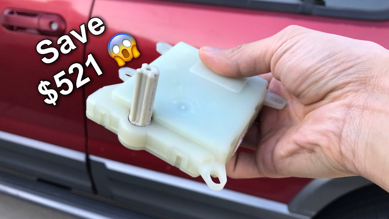 Blend Door Actuator Replacement Ford Explorer 2002.  No Heat in Car.