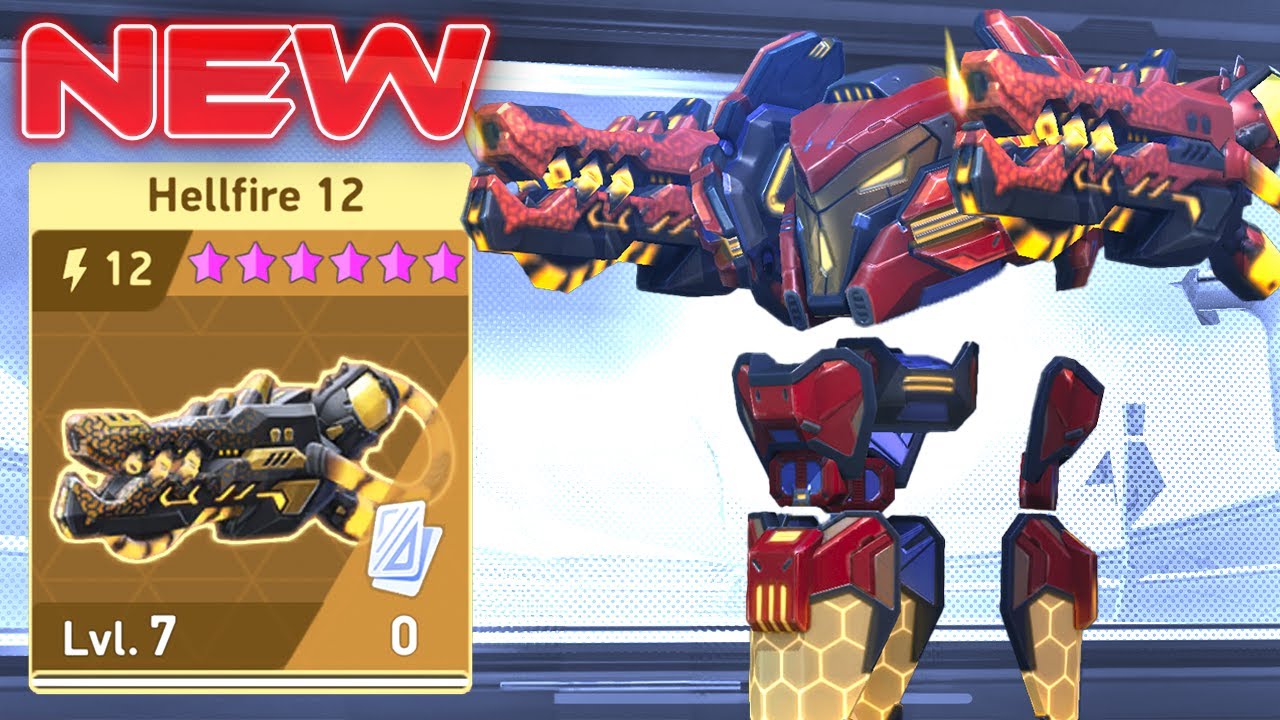 NEW Hellfire 12 on Surge Will Leave the Battlefield in Ruins! 😲💥 Mech Arena