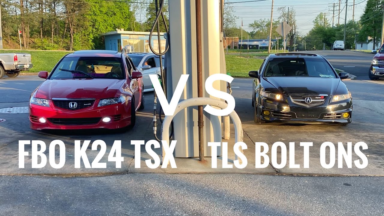 Acura TSX FBO 6mt Vs TLS 6mt bolt ons