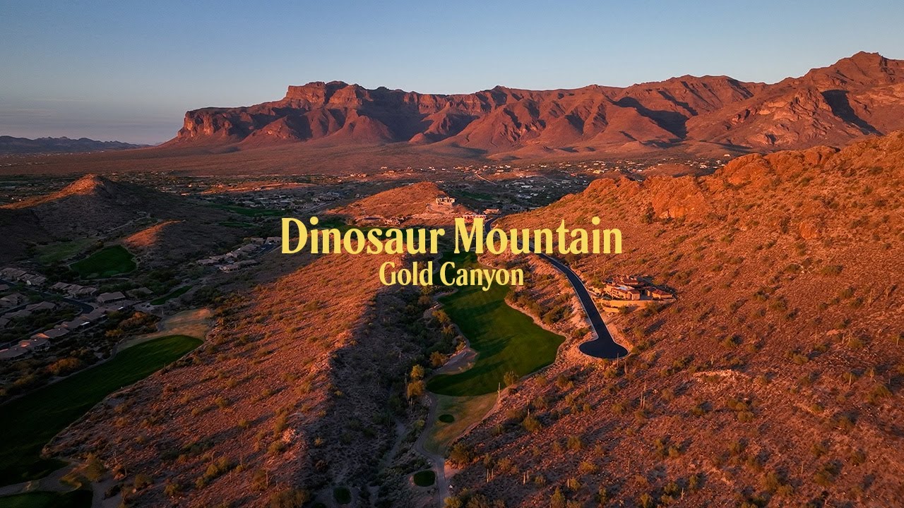 Поле для гольфа Dinosaur Mountain в Голд-Каньоне | Golf Vlog