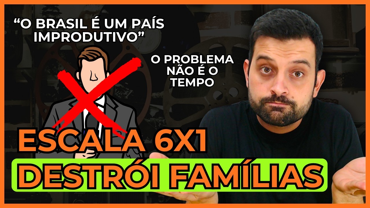 ALGUNS ERROS NO DEBATE SOBRE O FIM DA ESCALA 6X1!