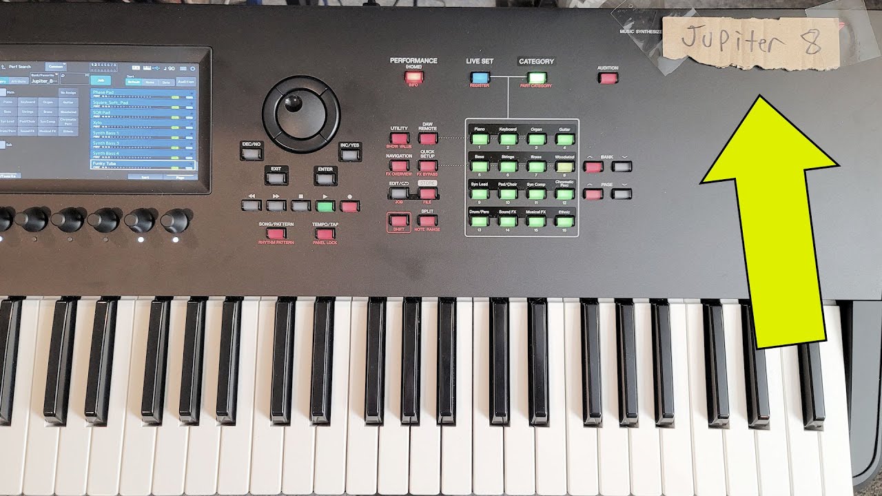 A Roland Jupiter-8 on your MODX and Montage: Jupiter-8 Sound Library from Expansion Soundpacks