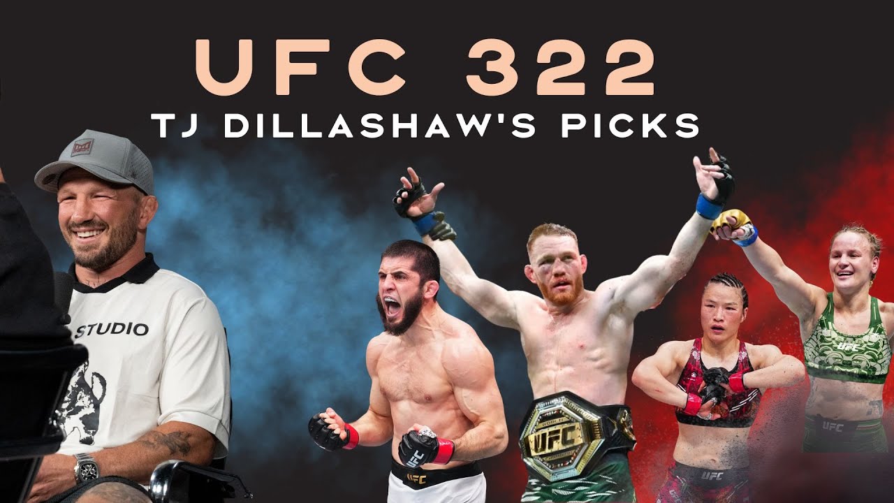 Ти Джей Диллашоу рассказывает о UFC 322: Махачев против Джека, Вейли против Валентины, полный про...