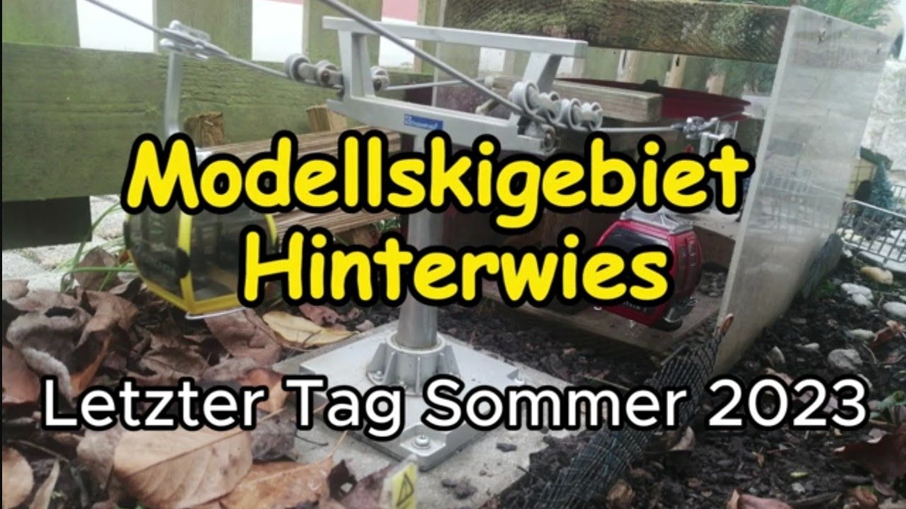 Modellskigebiet Hintewies | Letzter Tag Sommer 2023 (2023)