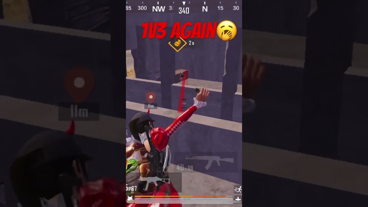 1v3 Again 🥱 #bgmi #pmpl #india #pubgmobile