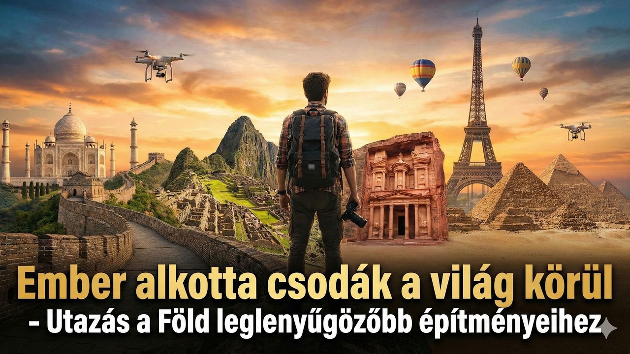 Ember alkotta csodák a világ körül - Utazás a Föld leglenyűgözőbb építményeihez