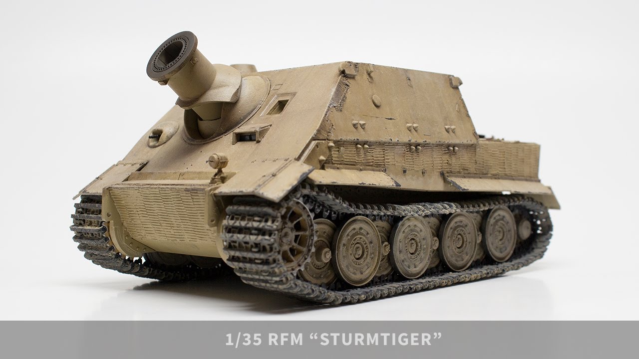 1/35 Rye Field Models Sturmtiger - Is this one of the worse armor kits out there?