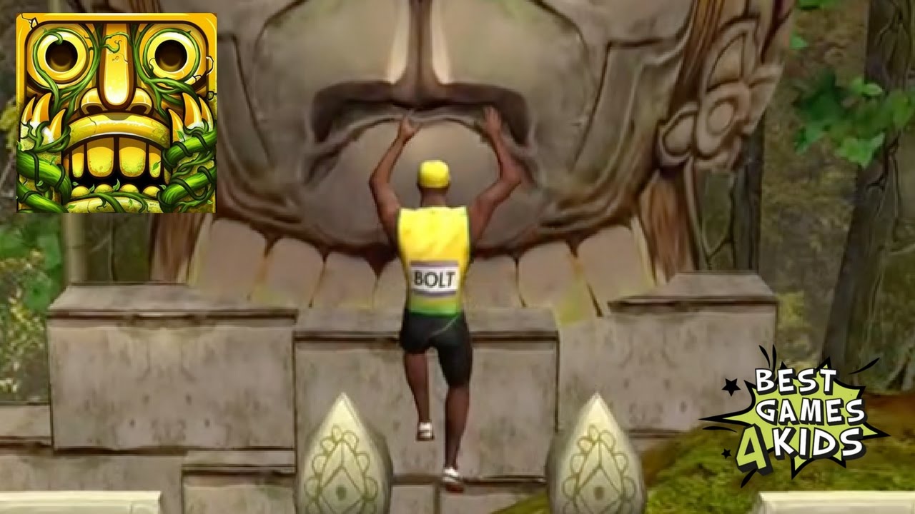 Temple Run 2 | JUNGLE CROWN QUEST #12 w/ USAIN BOLT High Score 28Km, LOST JUNGLE Map By Imangi
