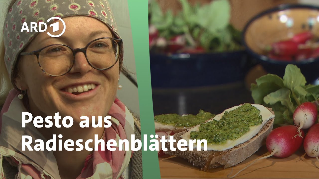 Rezept: Radieschenblätterpesto - Frische Ideen aus der Gärtnerei | Querbeet