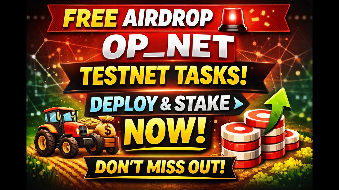 How to Deploy Farm & Stake on OP_NET Testnet | Full Beginner Guide