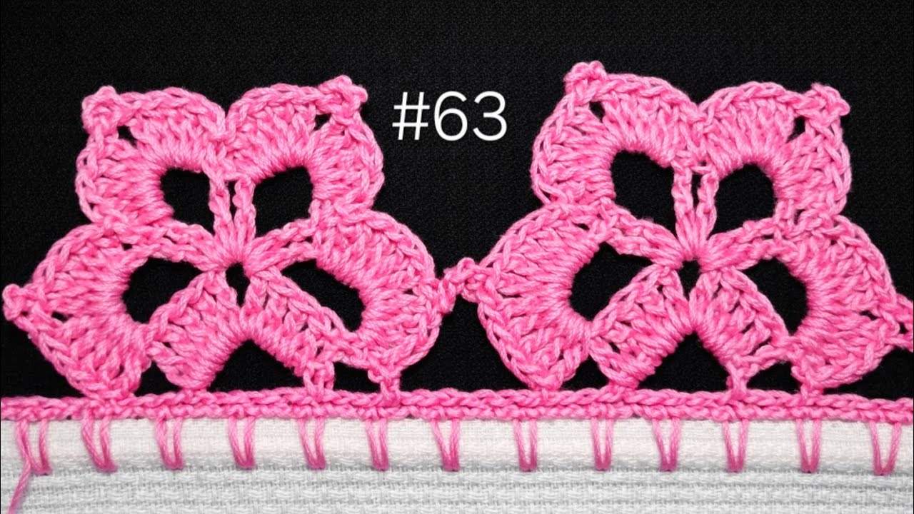 PUNTILLA Clásica y Elegante🌸🩷 Dale un Toque Único a tus Tejidos