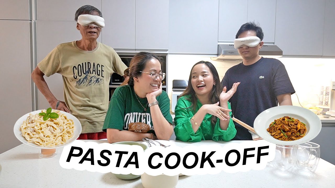 KITCHEN BATTLE! Asian Pasta vs. Chicken Penne Pasta! | Mommy Haidee Vlogs