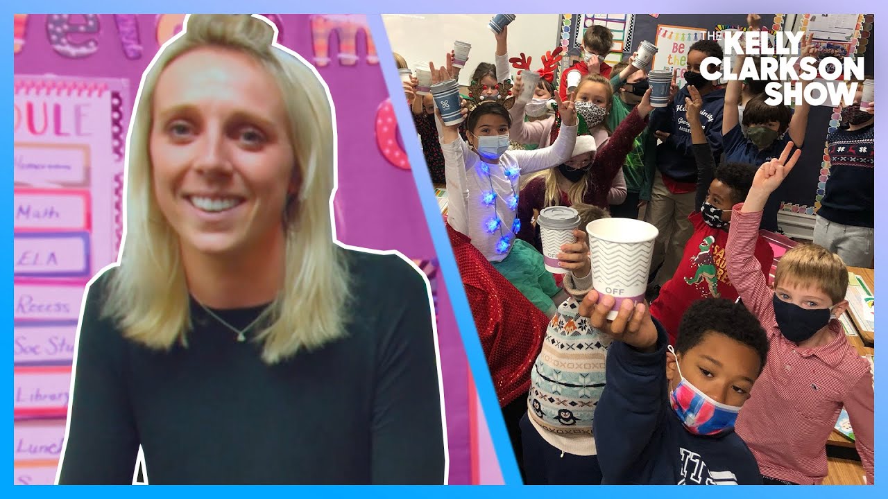 Elementary School Teacher Makes Incredible Half-Court Shot To Win Her Students A Hot Chocolate Party