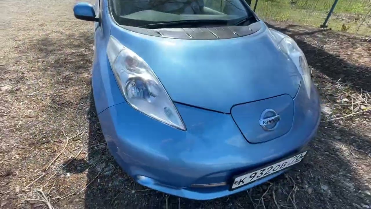 Nissan leaf 2013 AZEO туманки как ДХО, настройка через Carista