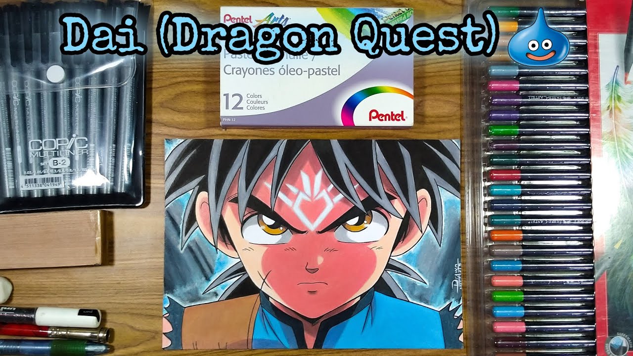 Drawing Dai (Dragon Quest)