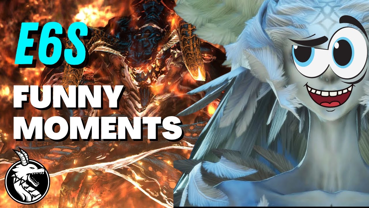 FF14 - E6S Savage Raiding Highlights - Stream Funny Moments by Jinx - Eden's Verse: Furor (Savage)
