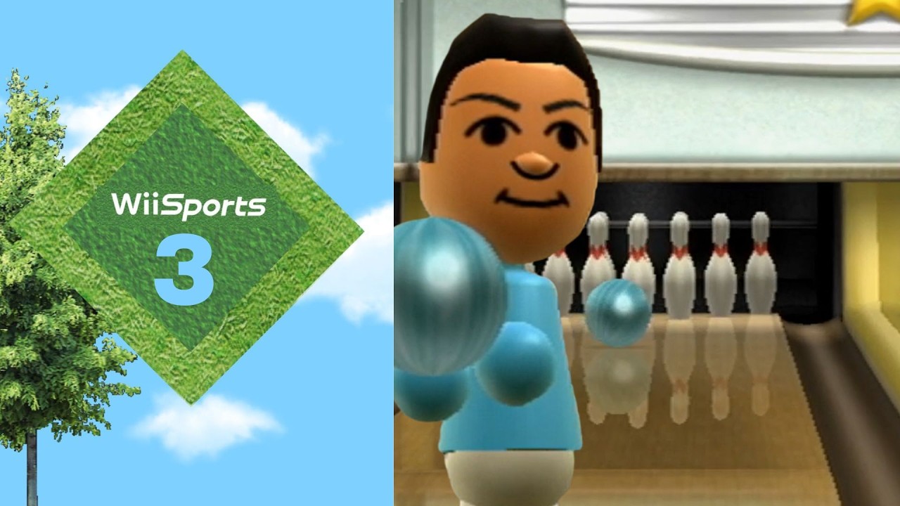 BOWLING - Wii Sports GAMEPLAY [Parte 3]