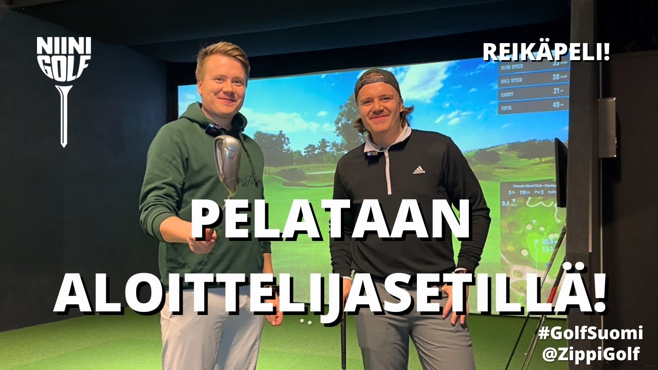 REIKÄPELI ALOITTELIJASETILLÄ! | Golf Suomi