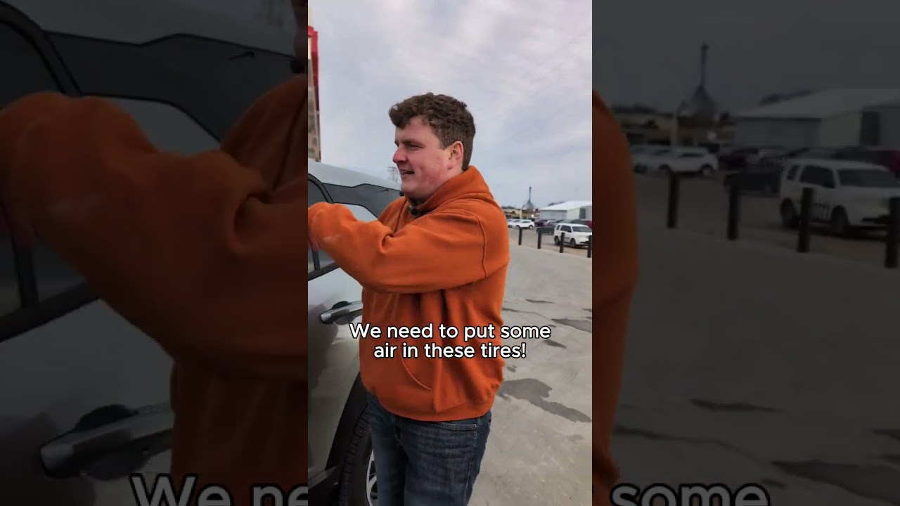 How to Put Air in Your Tires at a Gas Station