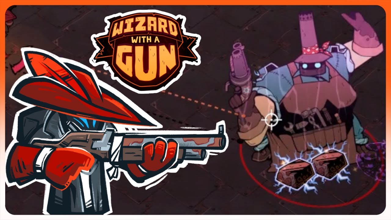 This Game Is Giving Us Old Country Acccents! - Wizard With A Gun [Co-Op]