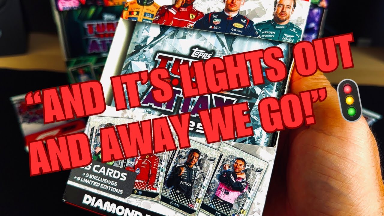 Let’s shift into the next gear! 🏎️🏁 Topps Turbo Attax F1 2025 Tin Opening