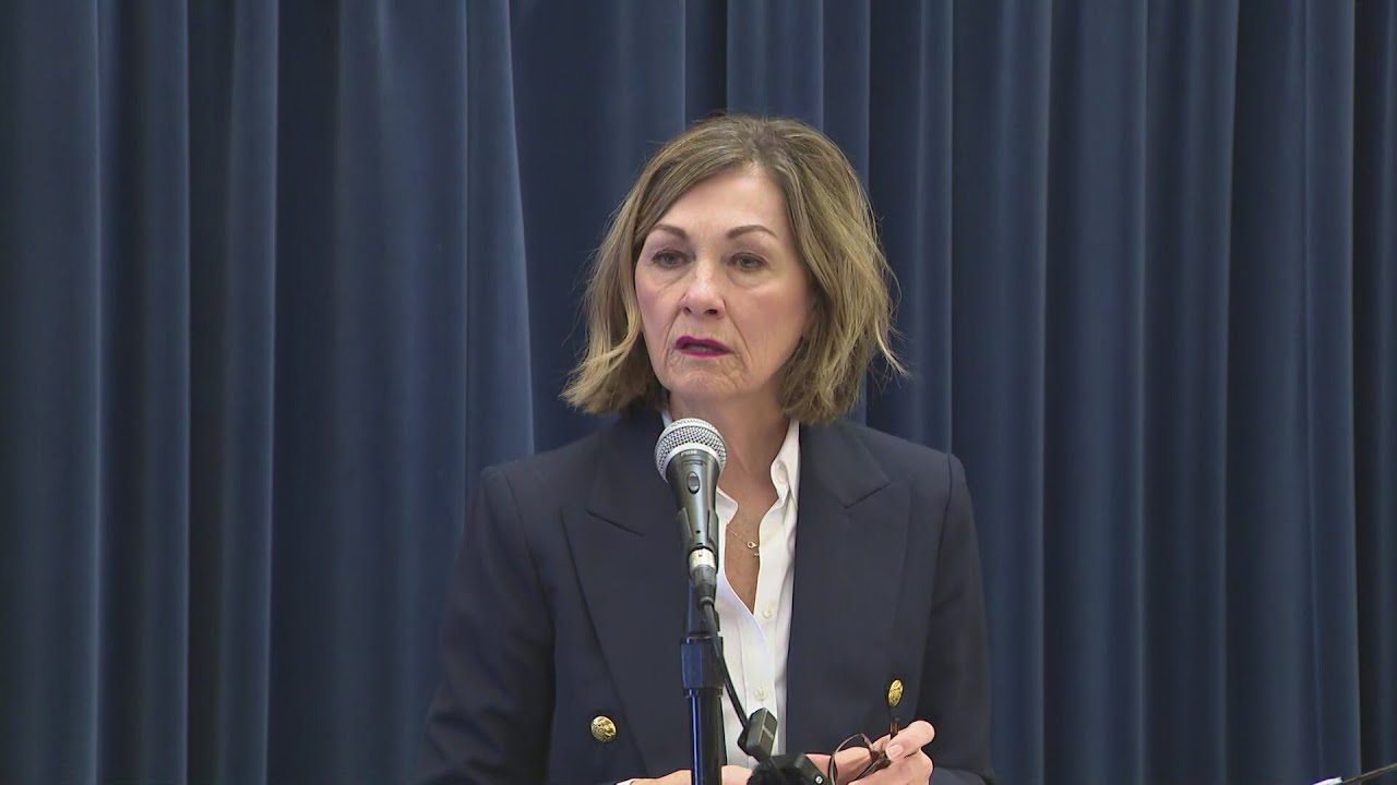 13RAW: Gov. Reynolds discusses Iowa soldiers' deaths, confirms other soldiers injured in drone attac