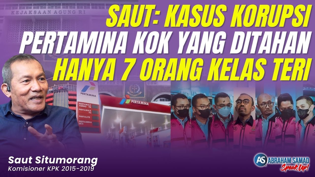 Kasus Korupsi Pertamina Kok Yang Ditahan Hanya 7 Orang Kelas Teri, Kelas Kakapnya Disembunyikan