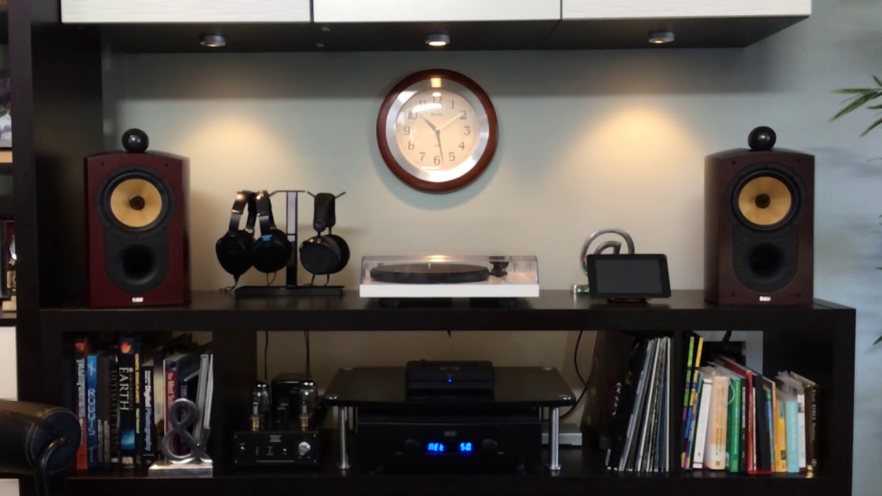 Hegel H160, B&W 805n on Strings via Airplay