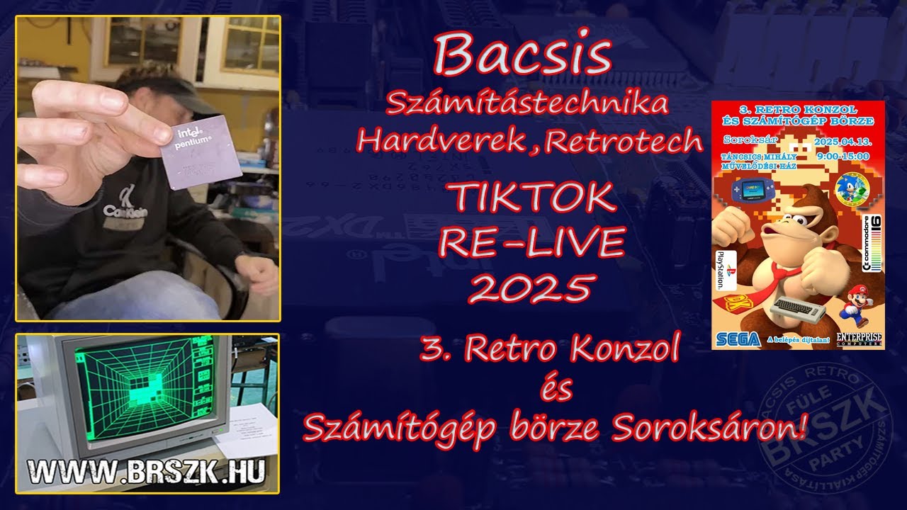 Soroksár, 3. Retro Konzol és Számítógép börze!