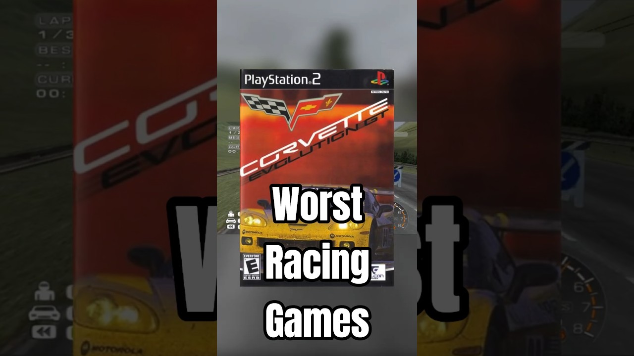 The Worst Racing Game Branding Ever? [Corvette Evolution GT]