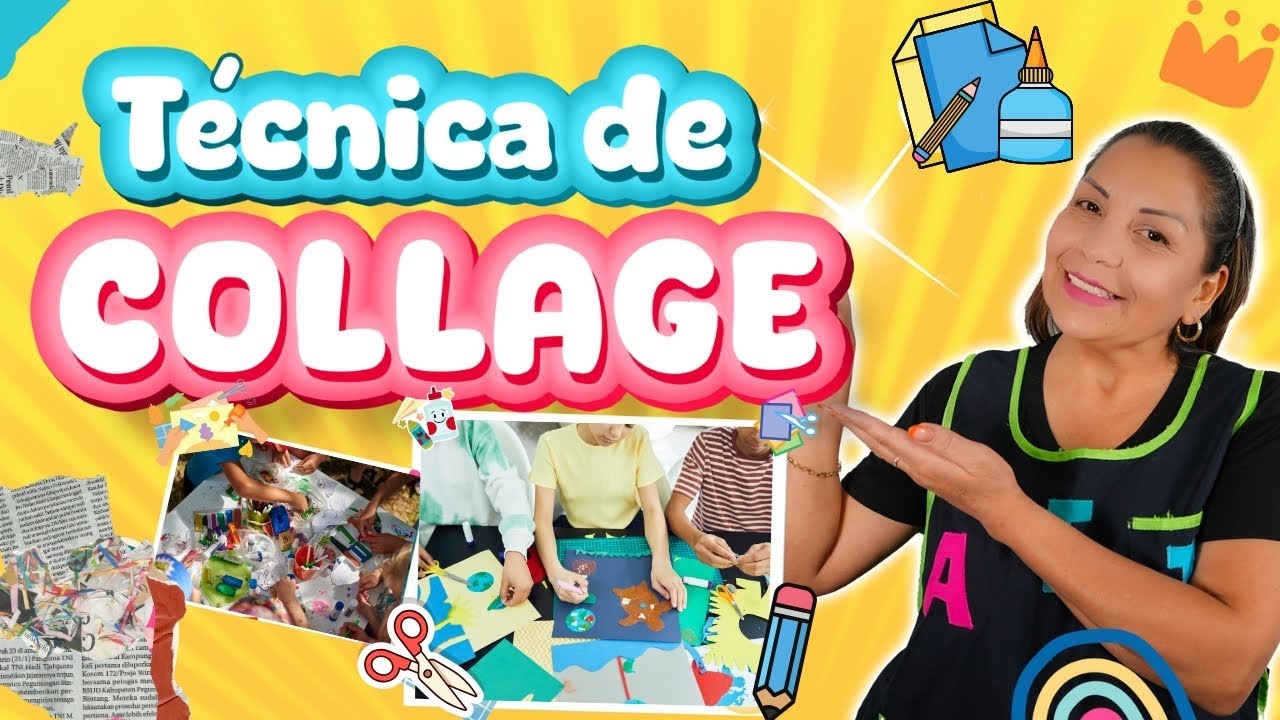 Cómo Hacer un Collage con Material Reciclado | Tutorial Creativo para Niños