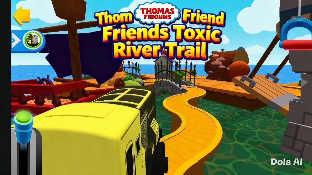Toxic river trail | thomas and friends minis | gameplay android | no music