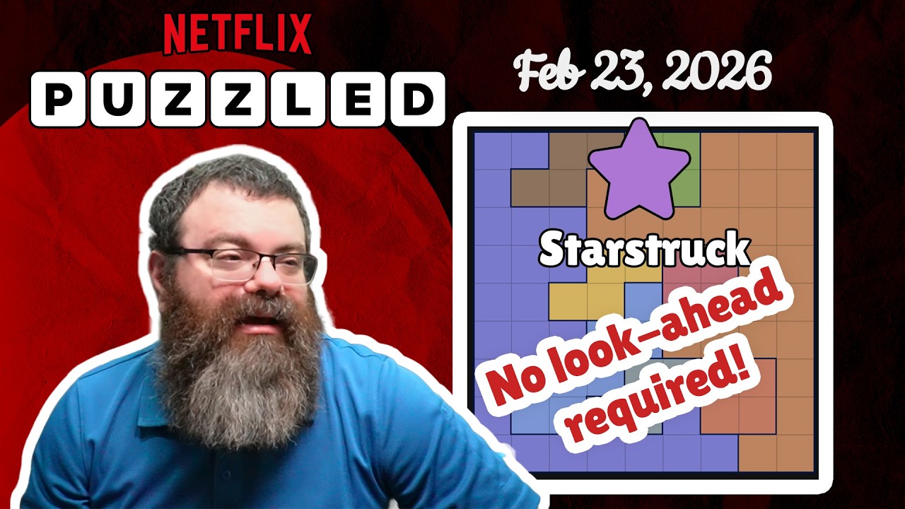 Starstruck Feb 23, 2026 | Netflix Puzzled