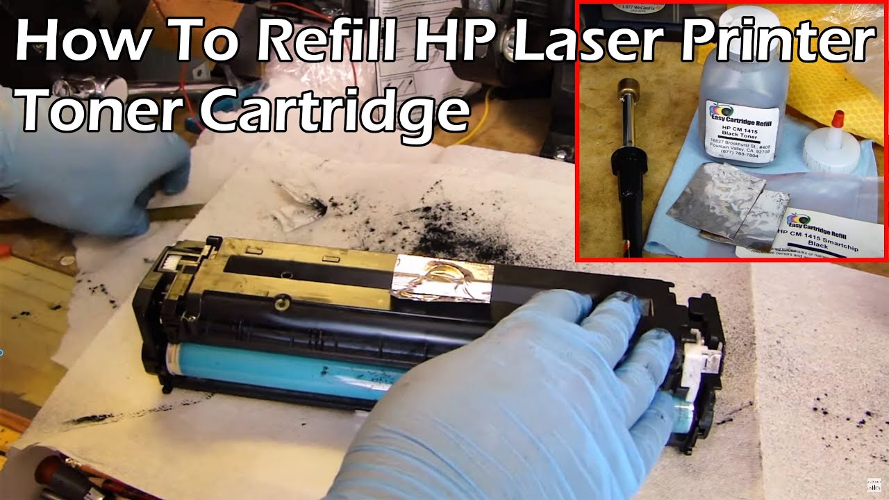HP Laser Printer Toner Refill - CE320A