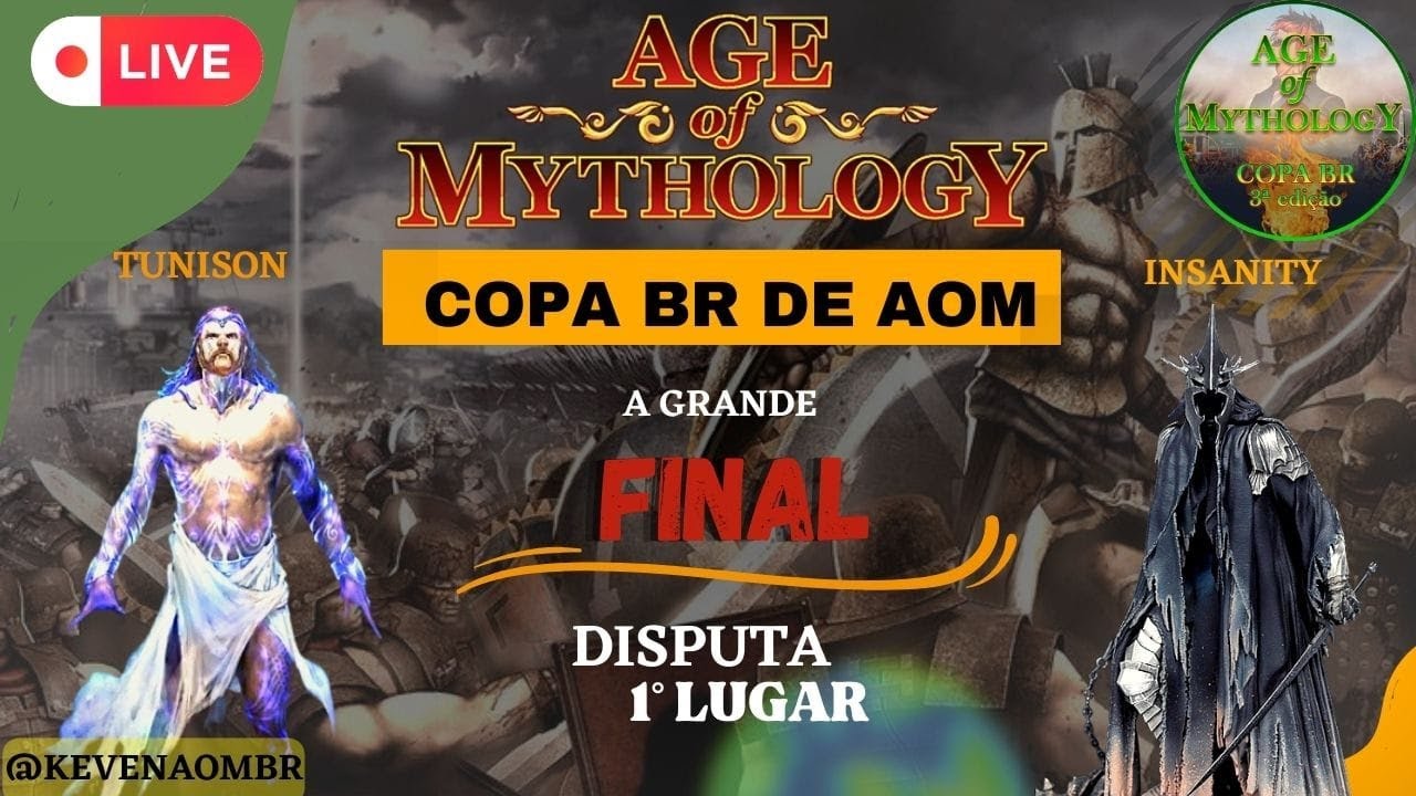 Grande  Final  - Age of Mythology BR -  3ª Copa BR de AoM
