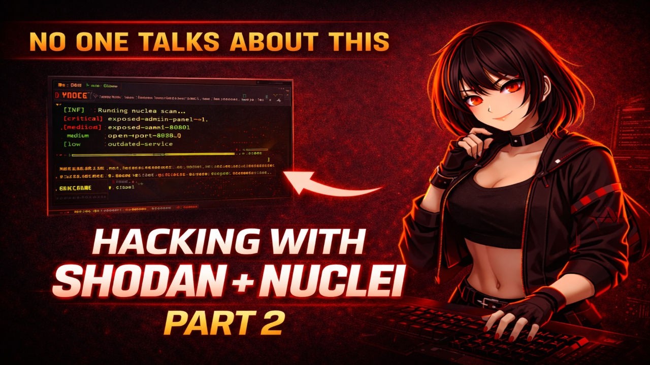 How Hackers Find Real Vulnerabilities (Shodan + Nuclei) #cybersecurity #ethicalhacking #bugbounty