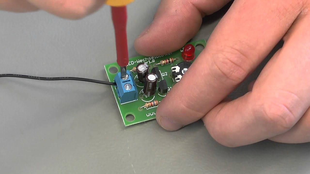Videoreihe Baus&auml;tze: Bausatz LED-Wechselblinker