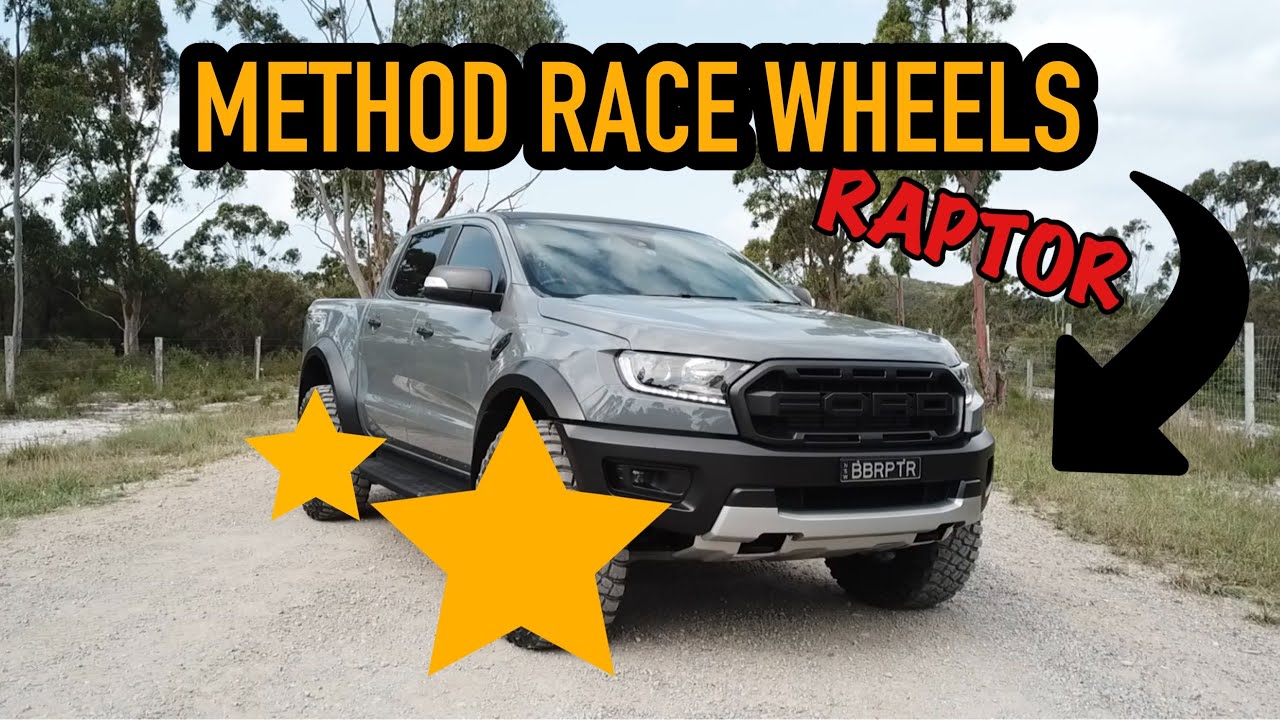 RANGER RAPTOR С 35-дюймовыми шинами, гоночными дисками Method! Выглядят просто потрясающе!