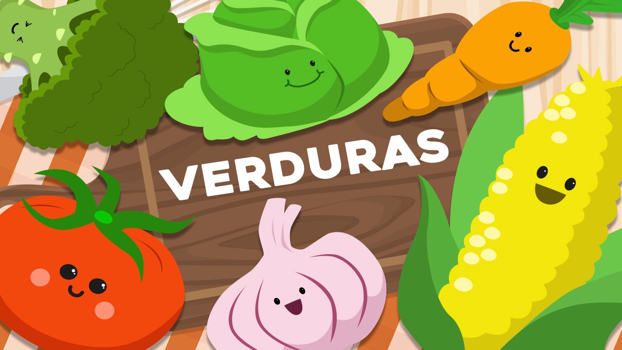 Las VERDURAS en ESPAÑOL para niños – Vídeos infantiles para aprender