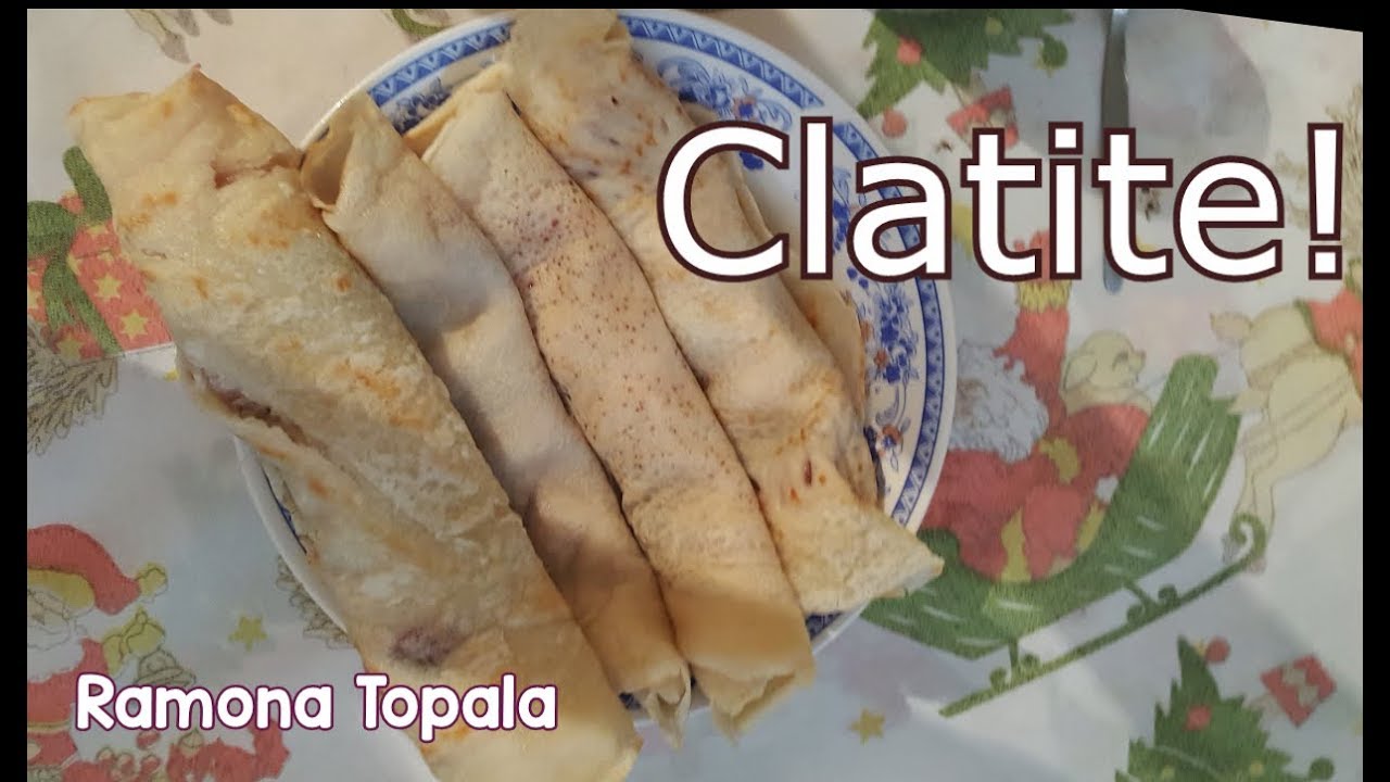 Clătite! (cu apa minerala, de post)